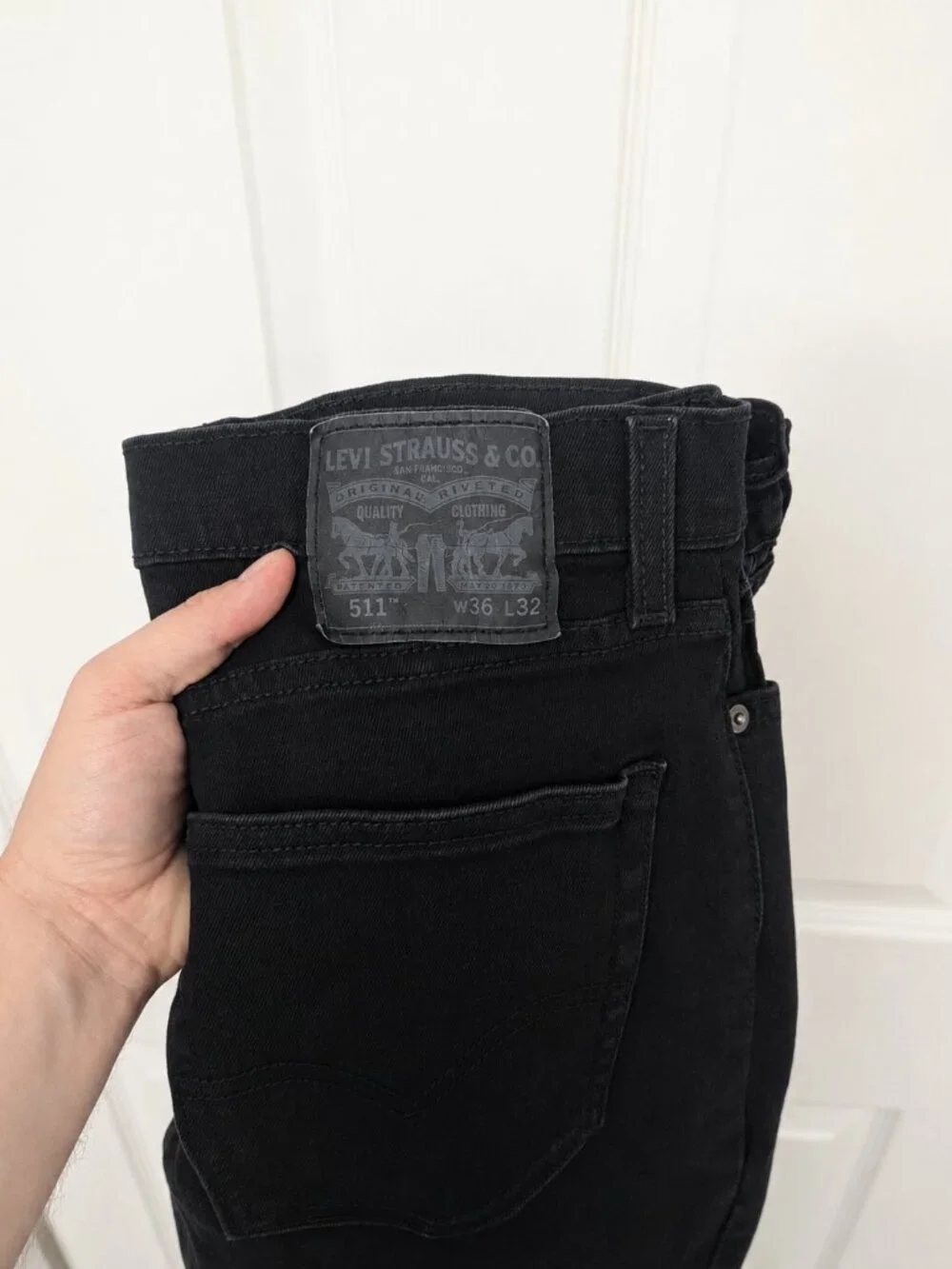 Levi’s 511 Men’s Black Jeans W36 L32